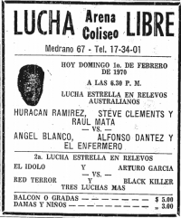source: http://www.thecubsfan.com/cmll/images/cards/19700201gdl.PNG