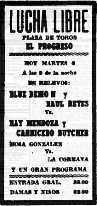 source: http://www.thecubsfan.com/cmll/images/cards/19561106progreso.PNG