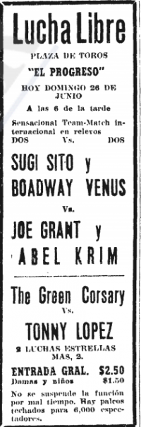 source: http://www.thecubsfan.com/cmll/images/cards/19550626progreso.PNG