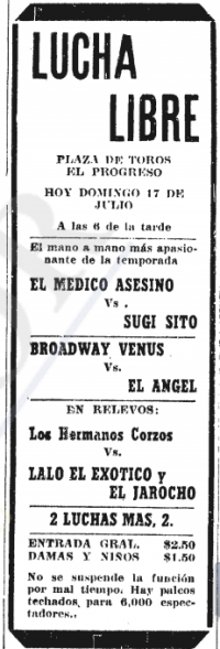 source: http://www.thecubsfan.com/cmll/images/cards/19550717progreso.PNG
