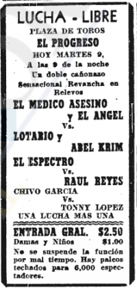 source: http://www.thecubsfan.com/cmll/images/cards/19550809progreso.PNG