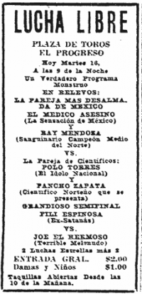 source: http://www.thecubsfan.com/cmll/images/cards/19540216progreso.PNG