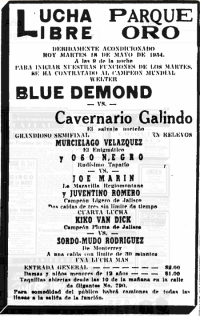 source: http://www.thecubsfan.com/cmll/images/cards/19540518parqueoro.PNG