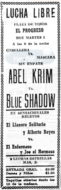 source: http://www.thecubsfan.com/cmll/images/cards/19540601progreso.PNG