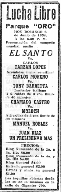 source: http://www.thecubsfan.com/cmll/images/cards/19540606parqueoro.PNG