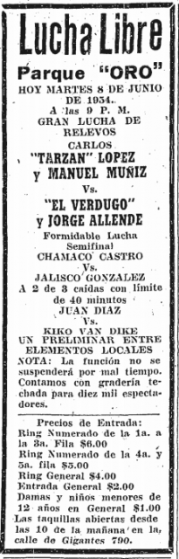 source: http://www.thecubsfan.com/cmll/images/cards/19540608parqueoro.PNG