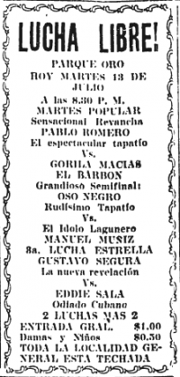 source: http://www.thecubsfan.com/cmll/images/cards/19540713parqueoro.PNG