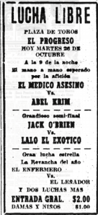 source: http://www.thecubsfan.com/cmll/images/cards/19541026progreso.PNG