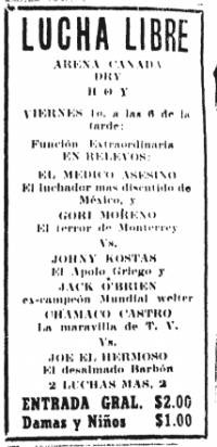 source: http://www.thecubsfan.com/cmll/images/cards/19530501canada.PNG