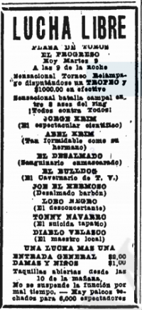 source: http://www.thecubsfan.com/cmll/images/cards/19530609progreso.PNG