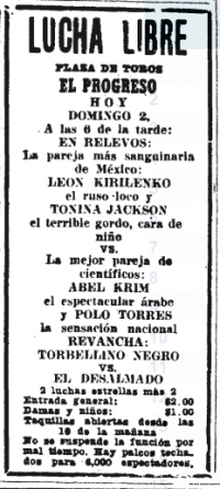source: http://www.thecubsfan.com/cmll/images/cards/19530802progreso.PNG