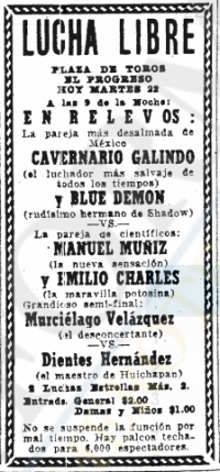 source: http://www.thecubsfan.com/cmll/images/cards/19520722progreso.PNG