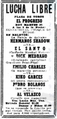 source: http://www.thecubsfan.com/cmll/images/cards/19520930progreso.PNG