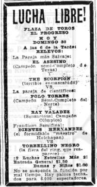 source: http://www.thecubsfan.com/cmll/images/cards/19510930progreso.PNG