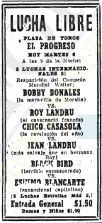 source: http://www.thecubsfan.com/cmll/images/cards/19511106progreso.PNG