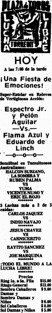 source: http://www.luchadb.com/images/cards/1970Laguna/19750629plaza.png