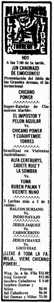 source: http://www.luchadb.com/images/cards/1970Laguna/19750720plaza.png