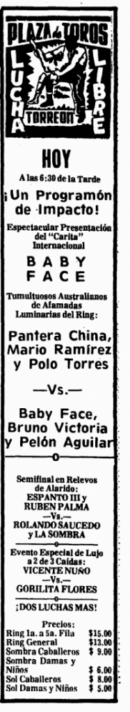 source: http://www.luchadb.com/images/cards/1970Laguna/19751019plaza.png