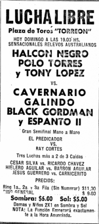 source: http://www.luchadb.com/images/cards/1960Laguna/19660918plaza.png