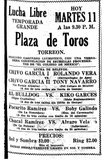 source: http://www.luchadb.com/images/cards/1950Laguna/19500711plaza.png