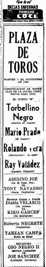 source: http://www.luchadb.com/images/cards/1950Laguna/19501107plaza.png