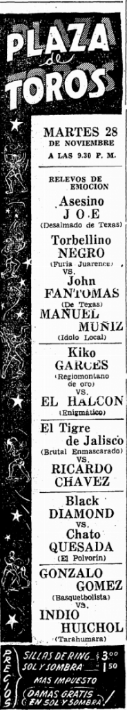 source: http://www.luchadb.com/images/cards/1950Laguna/19501128plaza.png