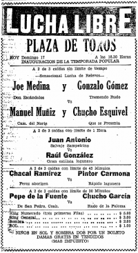 source: http://www.luchadb.com/images/cards/1950Laguna/19530517plaza.png
