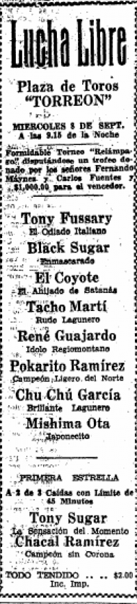 source: http://www.luchadb.com/images/cards/1950Laguna/19540908plaza.png