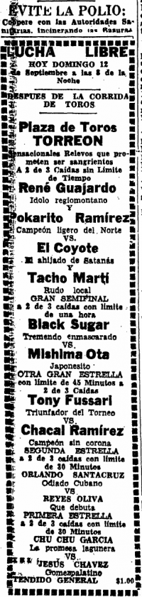 source: http://www.luchadb.com/images/cards/1950Laguna/19540912plaza.png