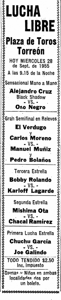source: http://www.luchadb.com/images/cards/1950Laguna/19550928plaza.png