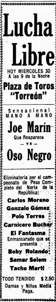 source: http://www.luchadb.com/images/cards/1950Laguna/19551130plaza.png
