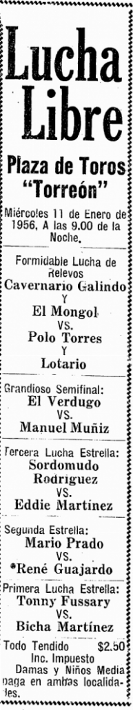 source: http://www.luchadb.com/images/cards/1950Laguna/19560111plaza.png