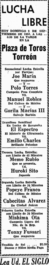 source: http://www.luchadb.com/images/cards/1950Laguna/19560902plaza.png