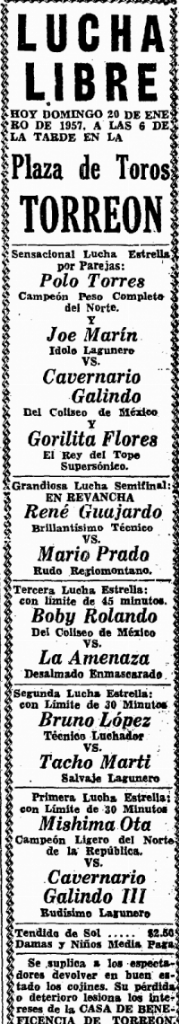 source: http://www.luchadb.com/images/cards/1950Laguna/19570120plaza.png