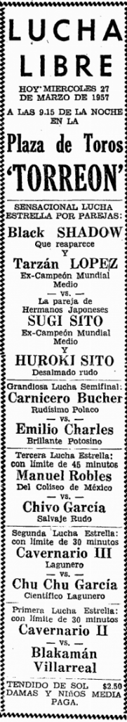 source: http://www.luchadb.com/images/cards/1950Laguna/19570327plaza.png