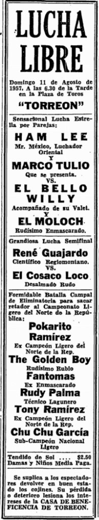 source: http://www.luchadb.com/images/cards/1950Laguna/19570811plaza.png