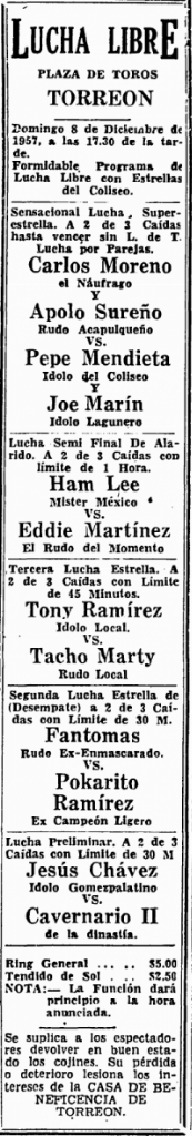 source: http://www.luchadb.com/images/cards/1950Laguna/19571208plaza.png