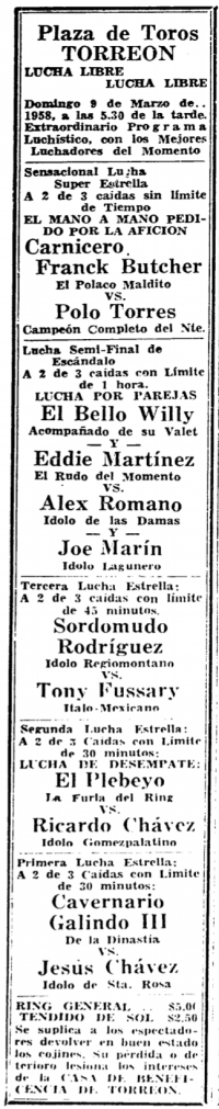 source: http://www.luchadb.com/images/cards/1950Laguna/19580309plaza.png