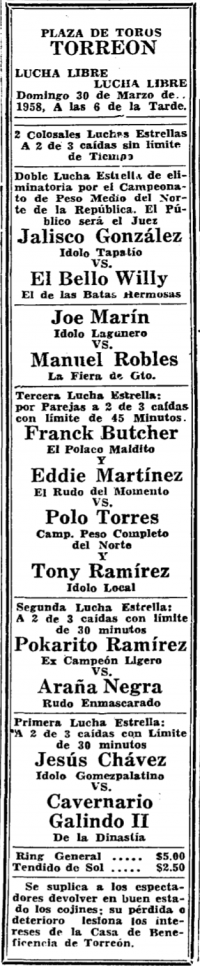 source: http://www.luchadb.com/images/cards/1950Laguna/19580330plaza.png