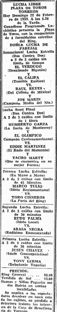 source: http://www.luchadb.com/images/cards/1950Laguna/19590222plaza.png